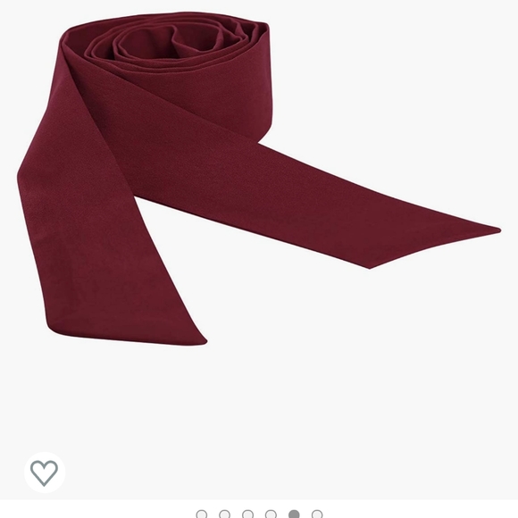 Merlot semi formal dress midi length - Picture 4 of 5